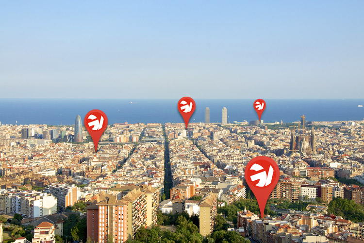 Grupo Actialia en Barcelona, Girona, Lleida, Tarragona, Palafolls, Malgrat de Mar y Madrid